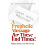 A Prophetic Message for These End Times!: Making It Plain: God Will Provide