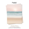 Aesthetic Beach Stationery Paper: Cute Letter Writing Paper for Home, Office, Letterhead Design, 25 Sheets