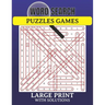 Word Search Puzzles Game Large Print with Solutions: Word Search Book for Adults, Teens 100 Puzzles with Solutions Cleverly Hidden Word Searches Fun W