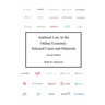 Antitrust Law in the Online Economy: Selected Cases and Materials