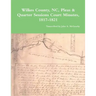 Wilkes County, NC, P&Q Minutes, 1817-1821