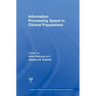 Information Processing Speed in Clinical Populations