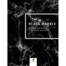 Black Marble Composition Book Wide Ruled 100 Pages