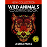 Wild Animals Coloring Book: Stress Relieving Wild Animal Designs for Anger Release, Adult Relaxation and Meditation