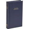 Book of Common Prayer, Standard Edition, Blue, Cp220 Dark Blue Imitation Leather Hardback 601b