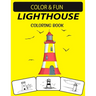 Lighthouse Coloring Book: An Excellent Lighthouse Coloring Book for Toddlers, Preschoolers & Kids