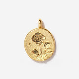 Birth Flower Charm by Little Sky Stone