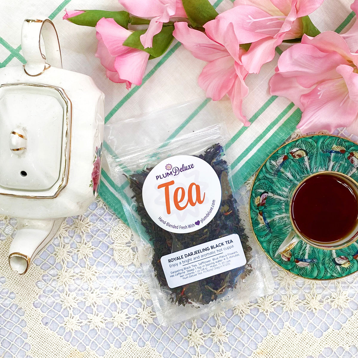 Royale Darjeeling Black Tea by Plum Deluxe Tea