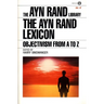 The Ayn Rand Lexicon: Objectivism from A to Z