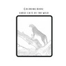 Coloring book: Large cats of the wild: Real pictures of wild animals transferred into magnificent coloring pages. from newbie to intermediate.
