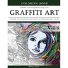 Graffiti Art-Art Therapy Coloring Book Greyscale: Creativity and Mindfulness Sketch Greyscale Coloring Book for Adults and Grown ups