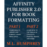 Affinity Publisher 2.0 for Book Formatting