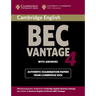 Cambridge Bec 4 Vantage Student's Book with Answers: Examination Papers from University of Cambridge ESOL Examinations