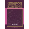 Thoughts from the Mount of Blessing