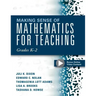 Making Sense of Mathematics for Teaching Grades K-2: (Communicate the Context Behind High-Cognitive-Demand Tasks for Purposeful, Productive Learning)