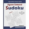 Jigsaw Samurai Sudoku: 500 Hard Jigsaw Sudoku Puzzles Overlapping into 100 Samurai Style