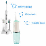 Pursonic Rechargeable Toothbrush & Water Flosser Duo with Multi-Year Supply by Pursonic