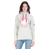 Canada Weather Gear Women's Logo Printed Cowl Neck Fleece Hoodie by PROOZY