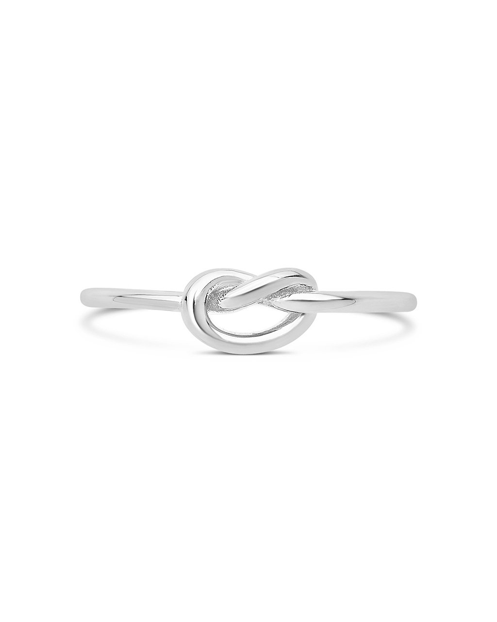 Sterling Silver Love Knot Ring by Sterling Forever