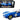 Shelby Cobra 427 S/C #21 Blue Metallic with White Stripes 1/18 Diecast Model Car by Shelby Collectibles