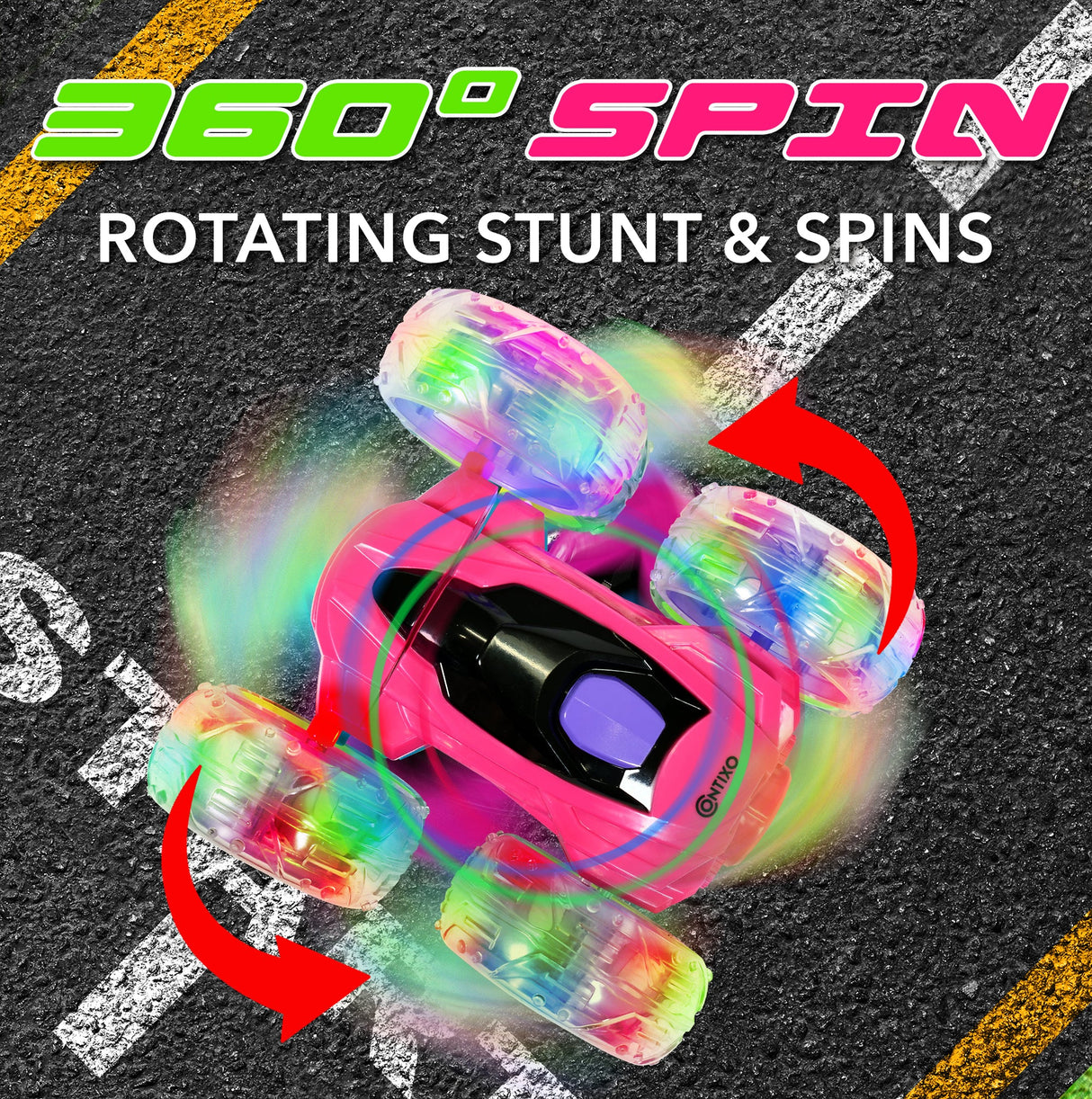 Contixo SC3 RC Flip Racer Stunt Car by Contixo