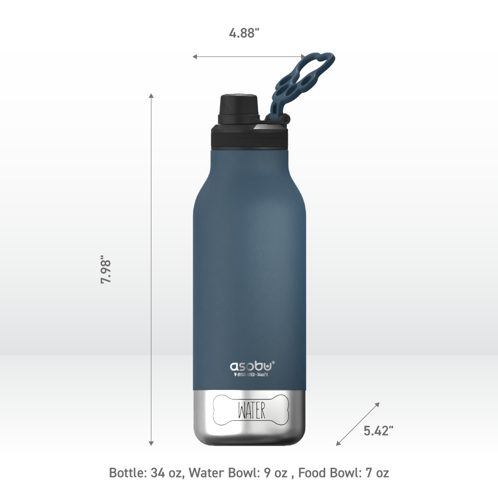 Blue Buddy Bottle by ASOBU®