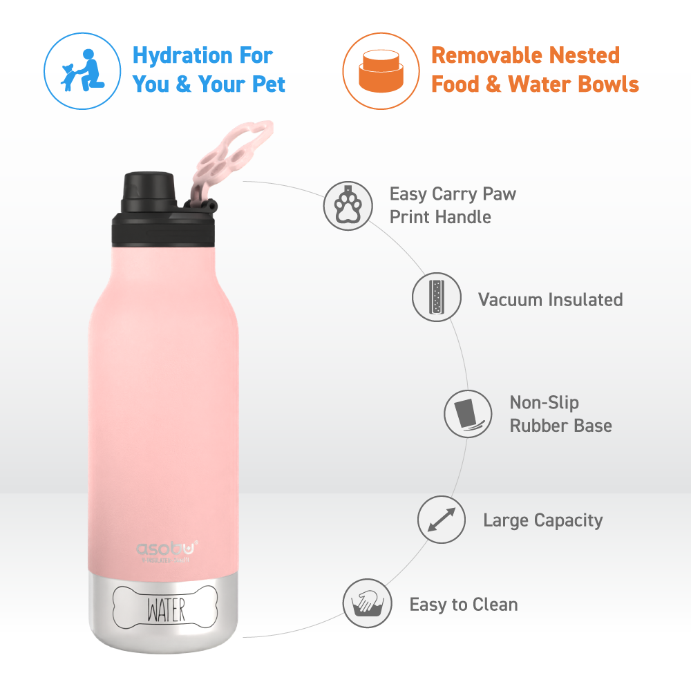 Pink Buddy Bottle by ASOBU®