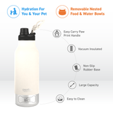 White Buddy Bottle by ASOBU®