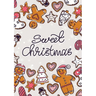 Merry Christmas Coloring Card: Cheaper and More Useful than a Card! (Sweet Christmas; Christmas Cookies; Gingerbread) Medium A5 - 5.83X8.27