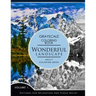 Wonderful Landscape Volume 1: Grayscale coloring books for adults Relaxation (Adult Coloring Books Series, grayscale fantasy coloring books)
