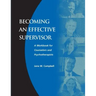 Becoming an Effective Supervisor: A Workbook for Counselors and Psychotherapists