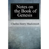 Notes on the Book of Genesis