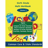 Sixth Grade Math Volume 3: Compare and Order Decimals, Add and Subtract Decimals, Multiply and Divide Decimals, Fractions, Decimals, Percents