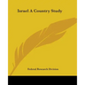 Israel A Country Study