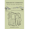 Therapeutic Community: Social Systems Perspective