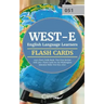 WEST-E English Language Learners (051) Flash Cards Book: Test Prep Review with 300+ Flashcards for the Washington Educator Skills Test ELL (051) Exam
