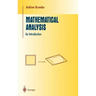 Mathematical Analysis: An Introduction