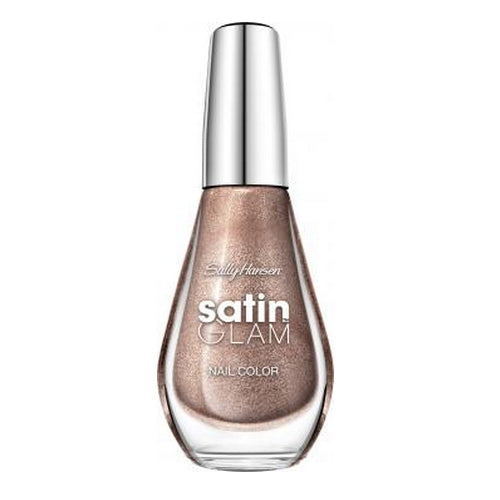 SALLY HANSEN Satin Glam Shimmery Matte Finish Nail Color - Go Gold