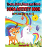 Trace, Color, Maze and More Mega Activity Book for Kids (ages 4-8): Hours of fun tracing and coloring cute and fun animals, learning motivational quot