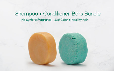 Shampoo Bar & Conditioner Bar Bundle by BeNat