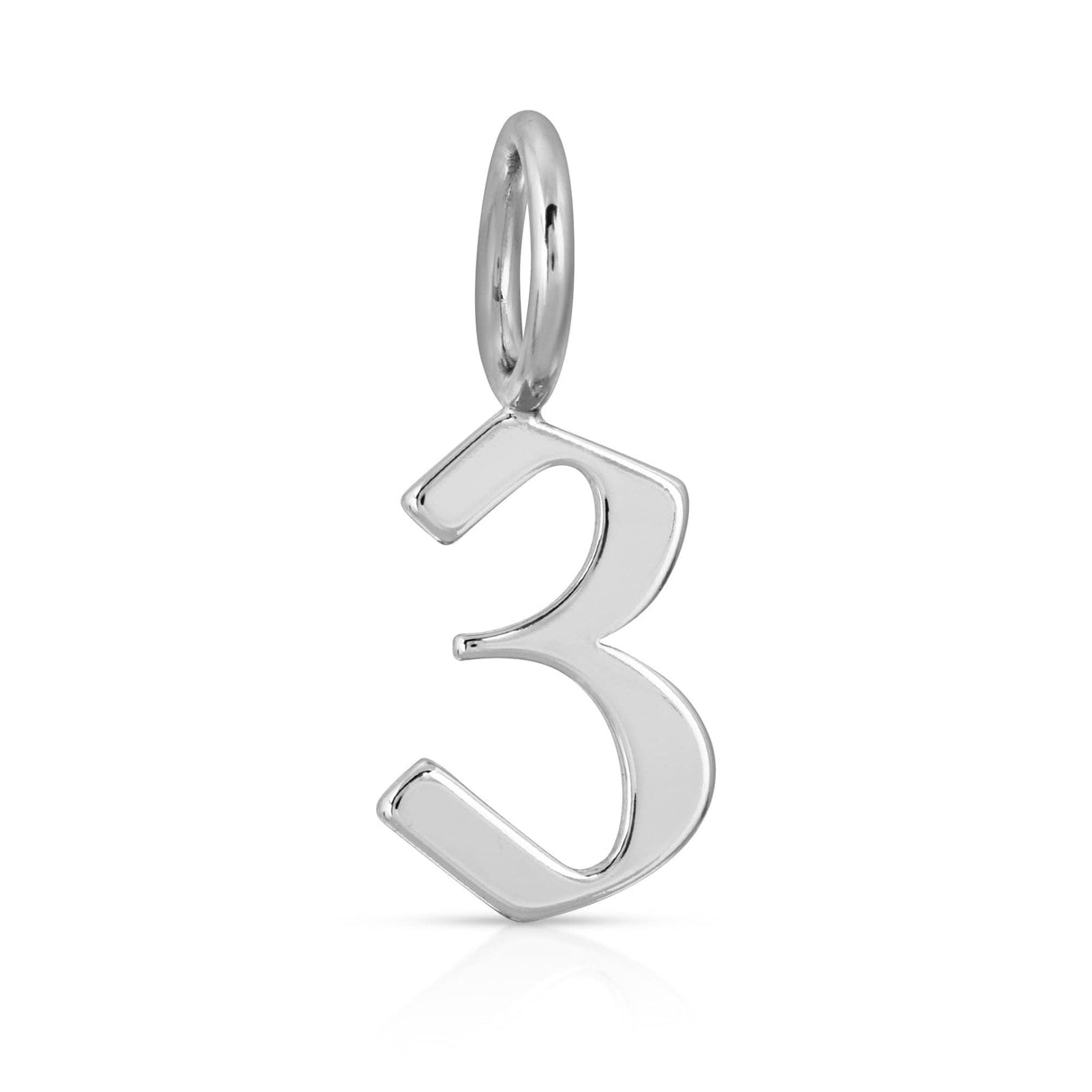 SILVER GOTHIC NUMBERS by eklexic jewelry