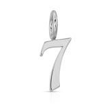 SILVER GOTHIC NUMBERS by eklexic jewelry