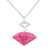 Studded Diamond Pendant Necklace by BeyondEnvy