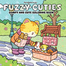 Fuzzy Cuties: Cute & Cozy Coloring Book for Adults and Teens Adorable Animal Characters for Stress Relief