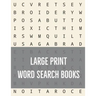 Large Print Word Search Books: 100 Word Search Puzzles and Solutions to Challenge Your Brain Great for Kids, Adults, and Seniors