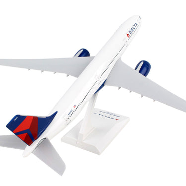 Airbus A330-900 Commercial Aircraft with Landing Gear "Delta Air Lines" (N401DZ) White with Blue and Red Tail (Snap-Fit) 1/200 Plastic Model by Skymarks