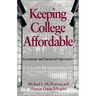 Keeping College Affordable: Government and Educational Opportunity
