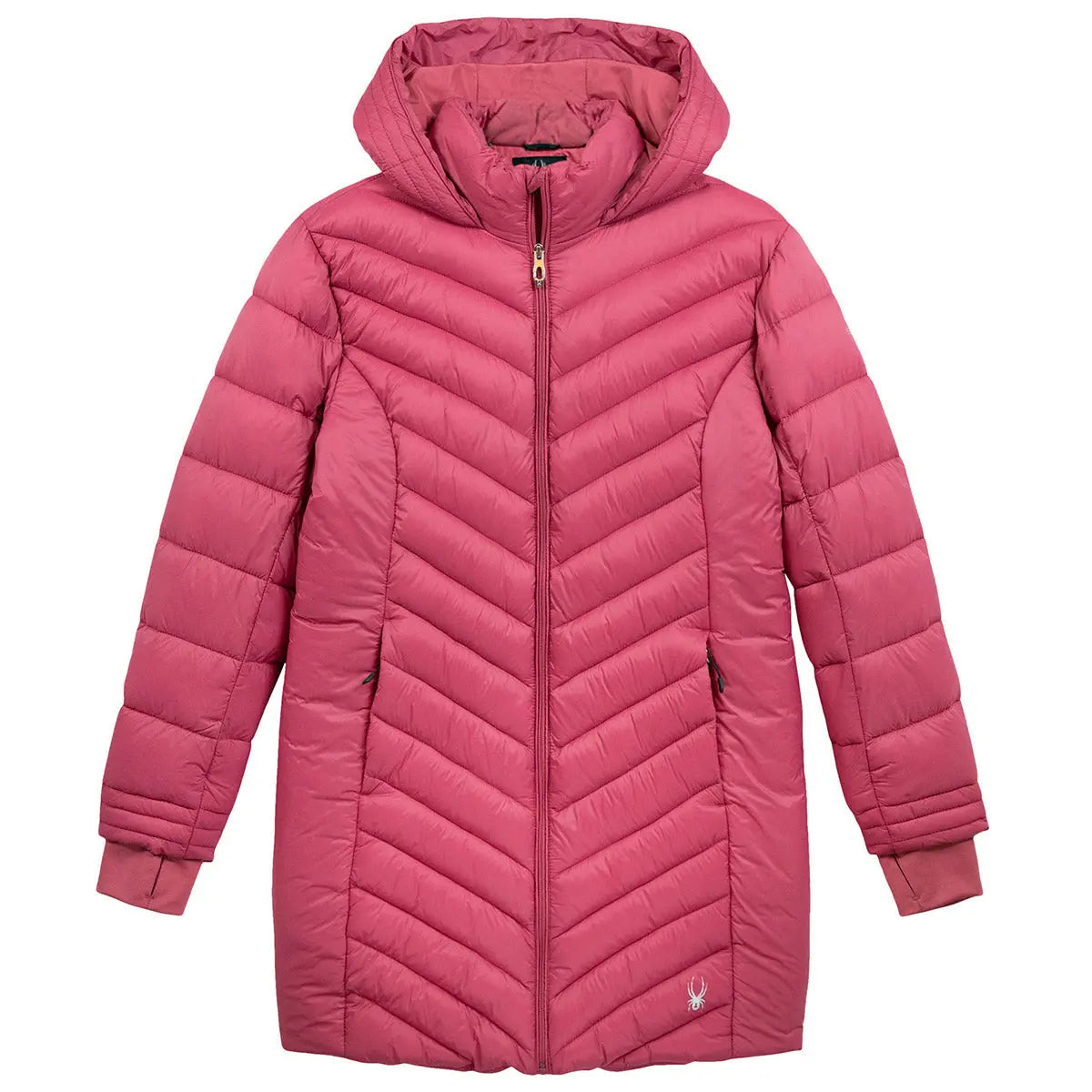 Spyder Women's Boundless Long Puffer Coat by PROOZY