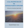 A Call for Inspection Unit for Research Students' Supervision