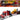 International Lonestar Truck with Flatbed Trailer Red Metallic with Front Loader and Rocks "Long Haul Truckers" Series 1/32 Diecast Model by New Ray